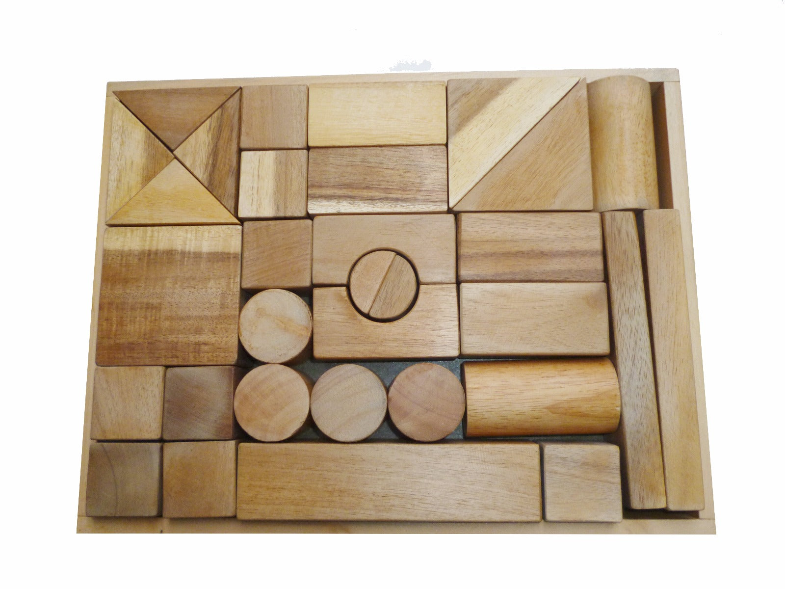 Imagination and creative wooden blocks