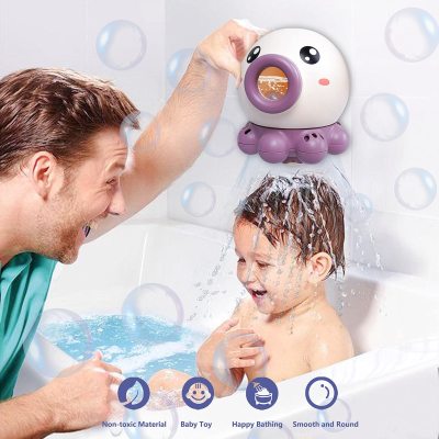 Rotating Spray Octopus Children's Bath Toys