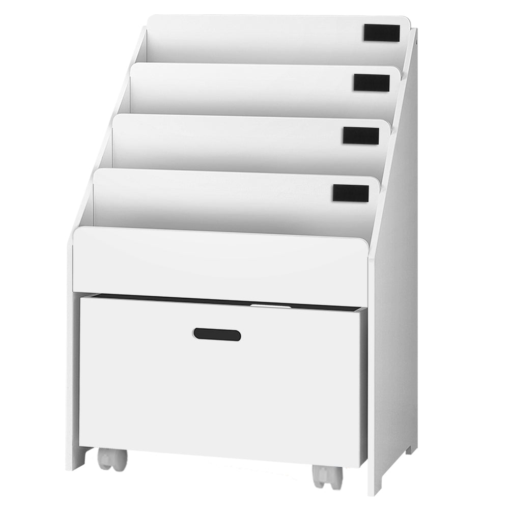 Bookshelf Storage Organiser with Drawers