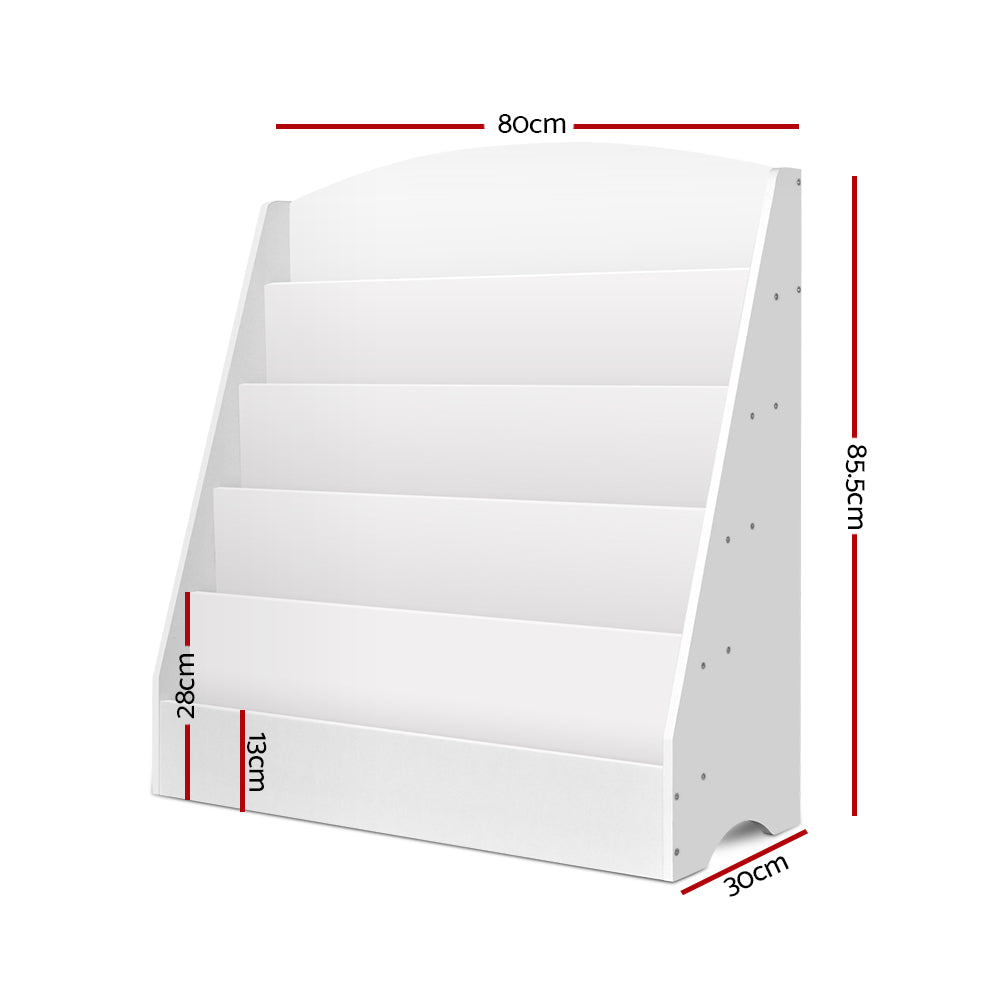 5 Tiers Bookshelf Organiser Display