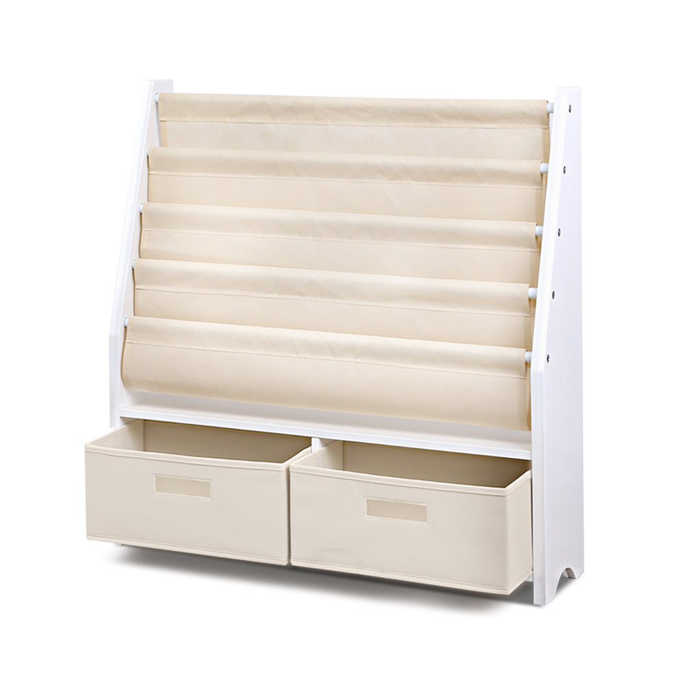 4 tier Bookshelf Toy Organiser