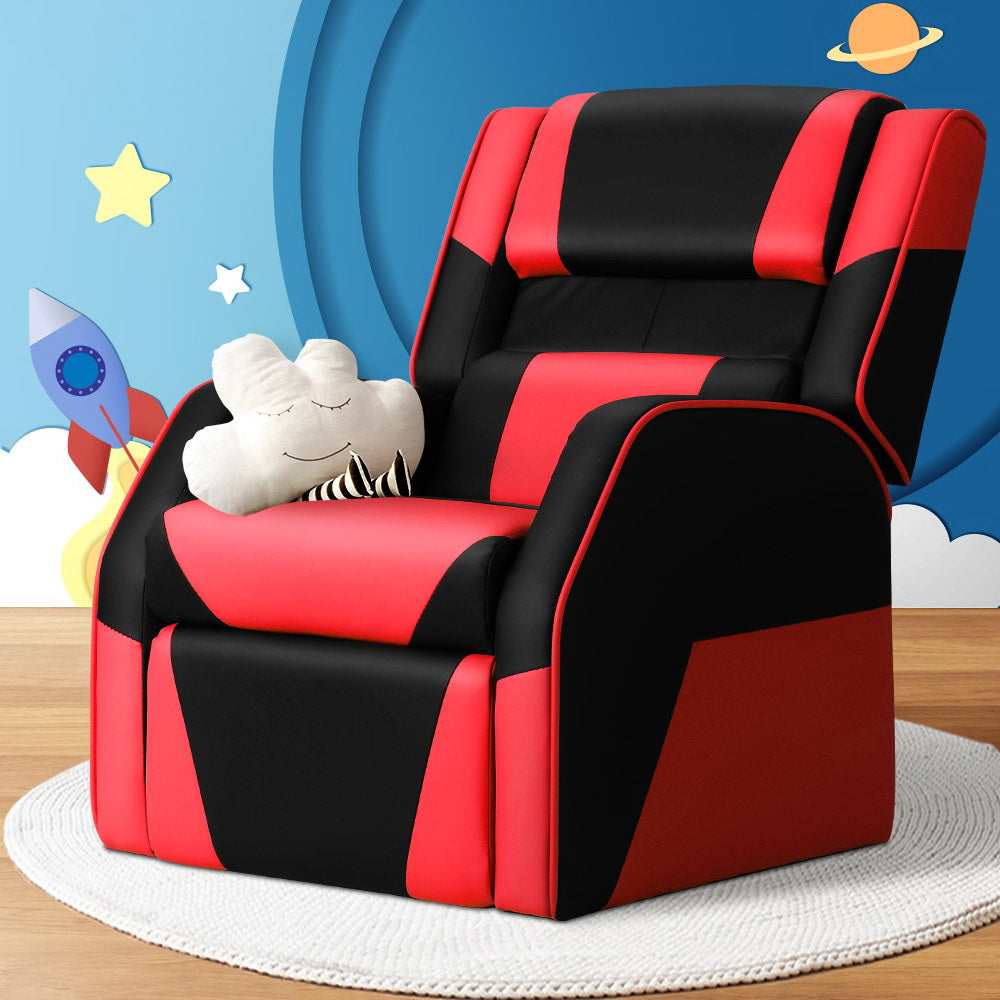 Kids Recliner Chair PU Leather