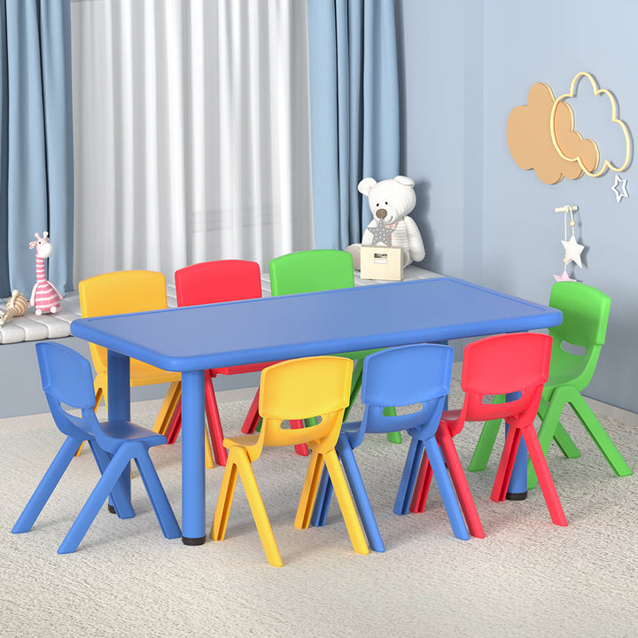 9 PCS Kids Table and Chairs