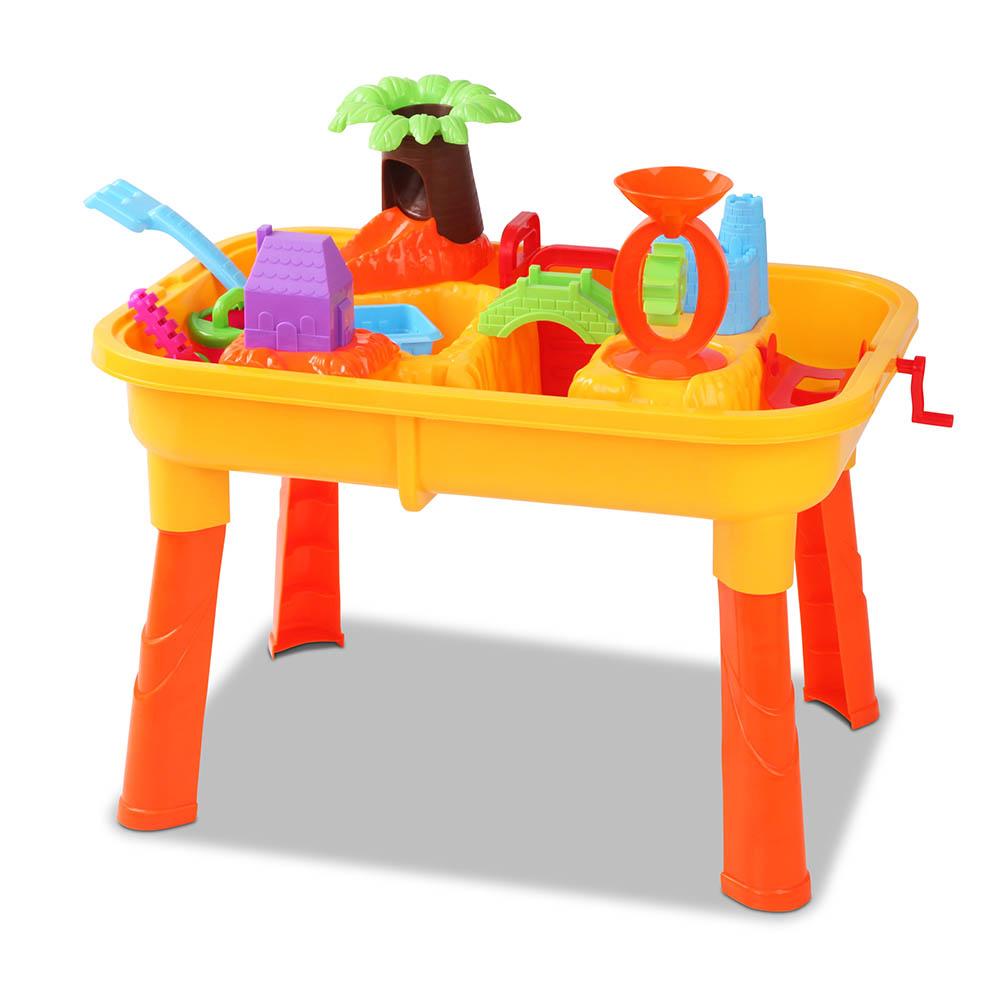 Patrice Kids Table & Chairs Set Sandpit - Multicolour