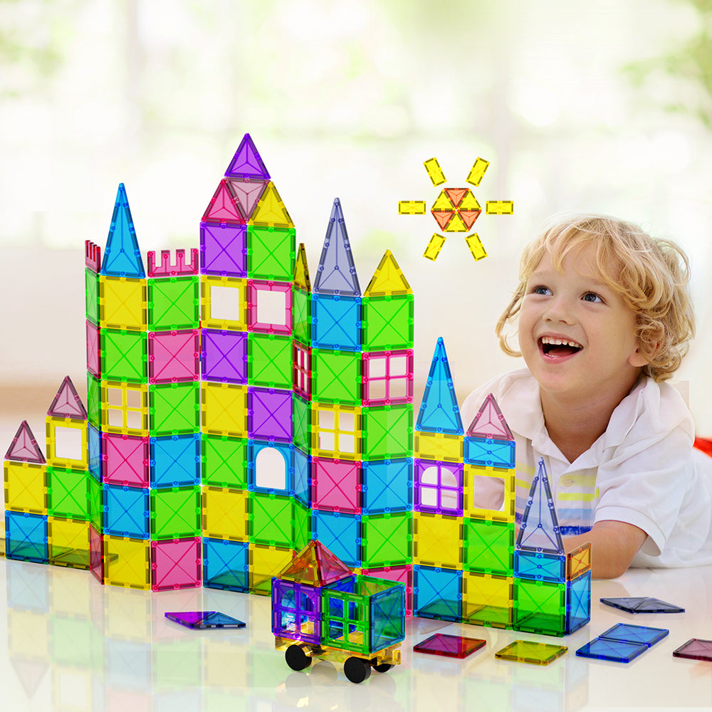 60pcs Magnetic Tiles Blocks