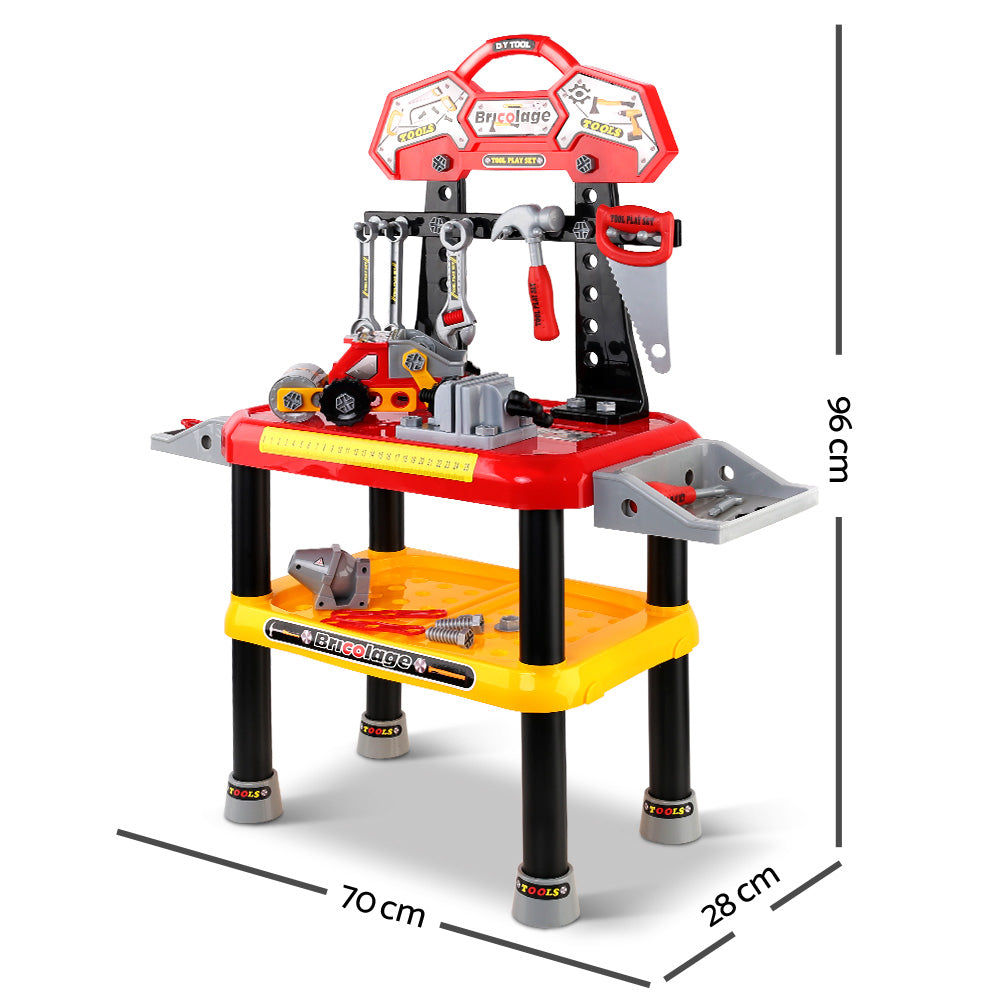 Workbench Tools 97 Piece Play Toys Red