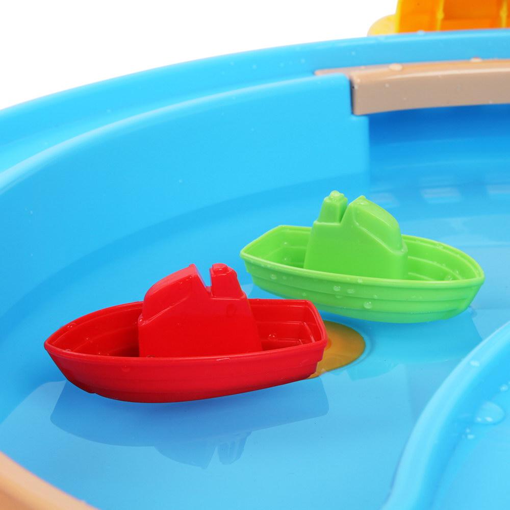 Kids Sandpit Pretend Play Set Water Sand Table Children Outdoor Toy Umbrella