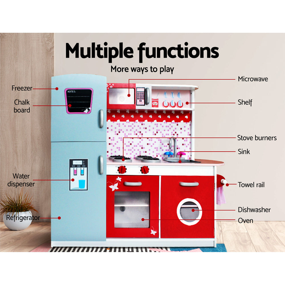 Kitchen Set Pretend Play Wooden Toy