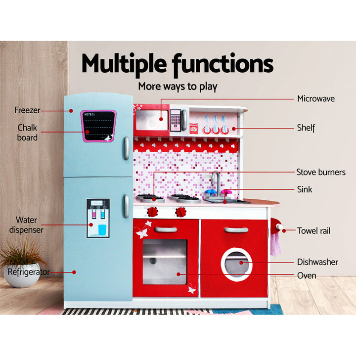 Kitchen Set Pretend Play Wooden Toy