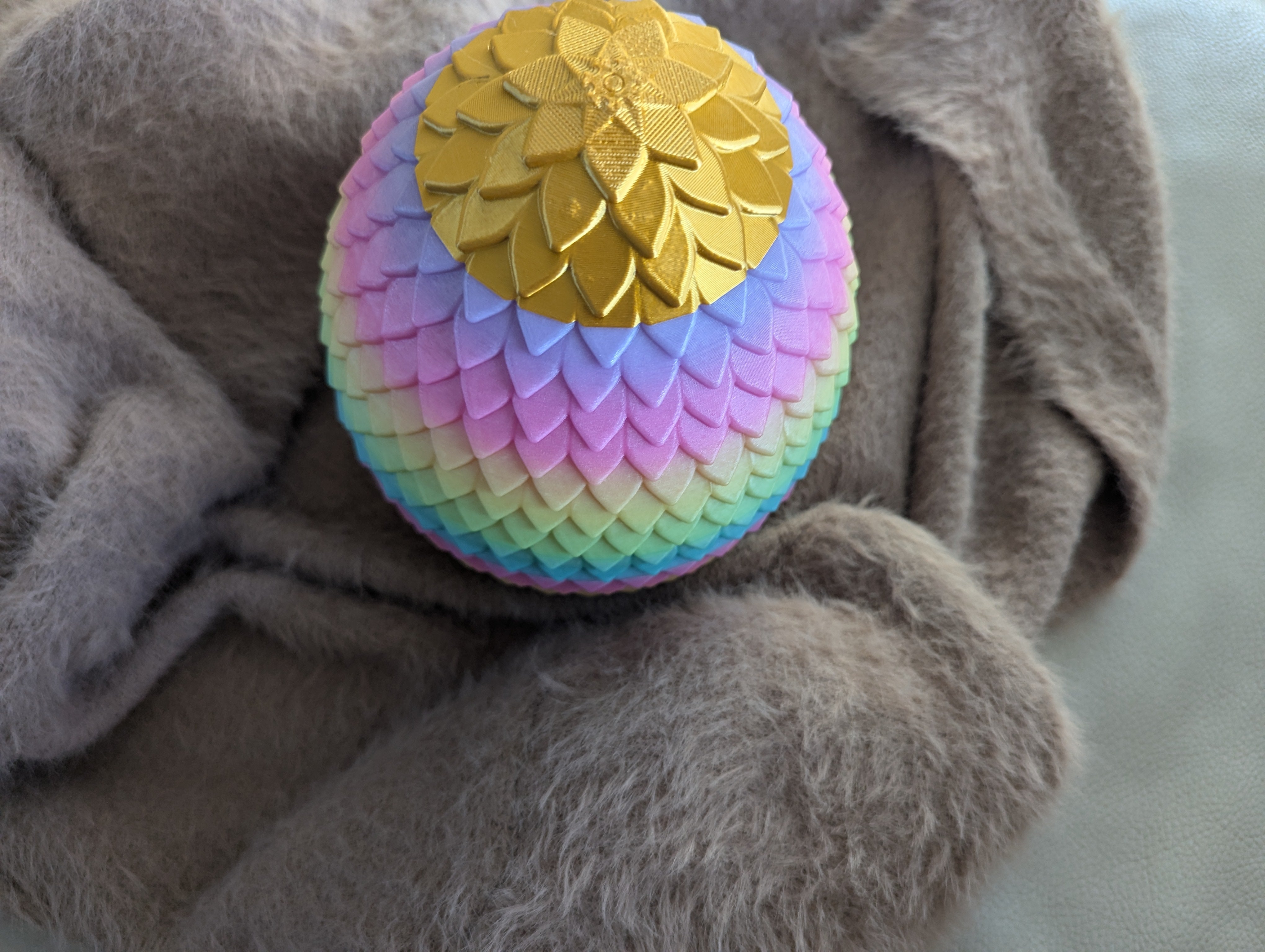 Dragon with Egg Glow in the Dark