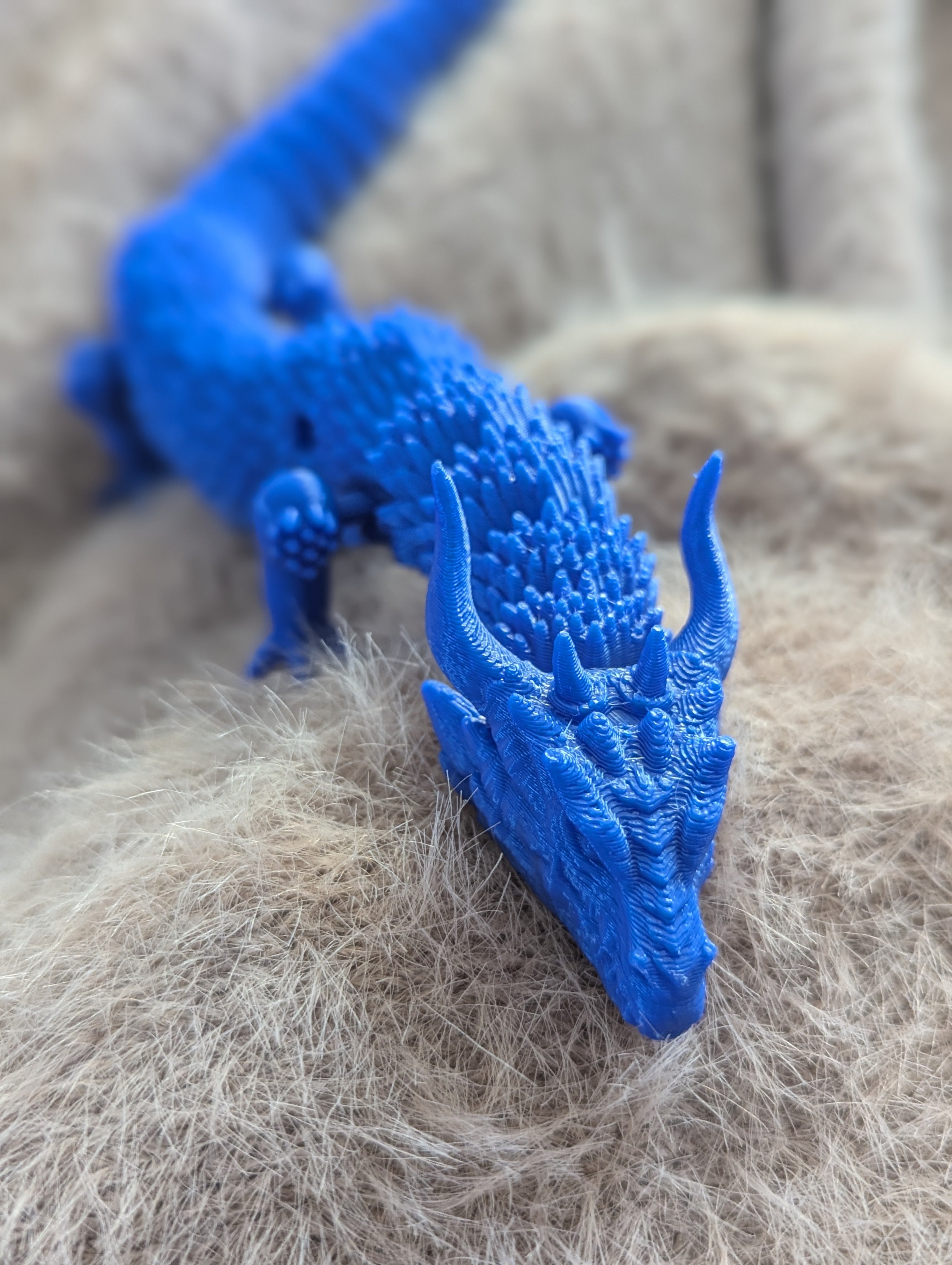 Dragon Blue 3D Print