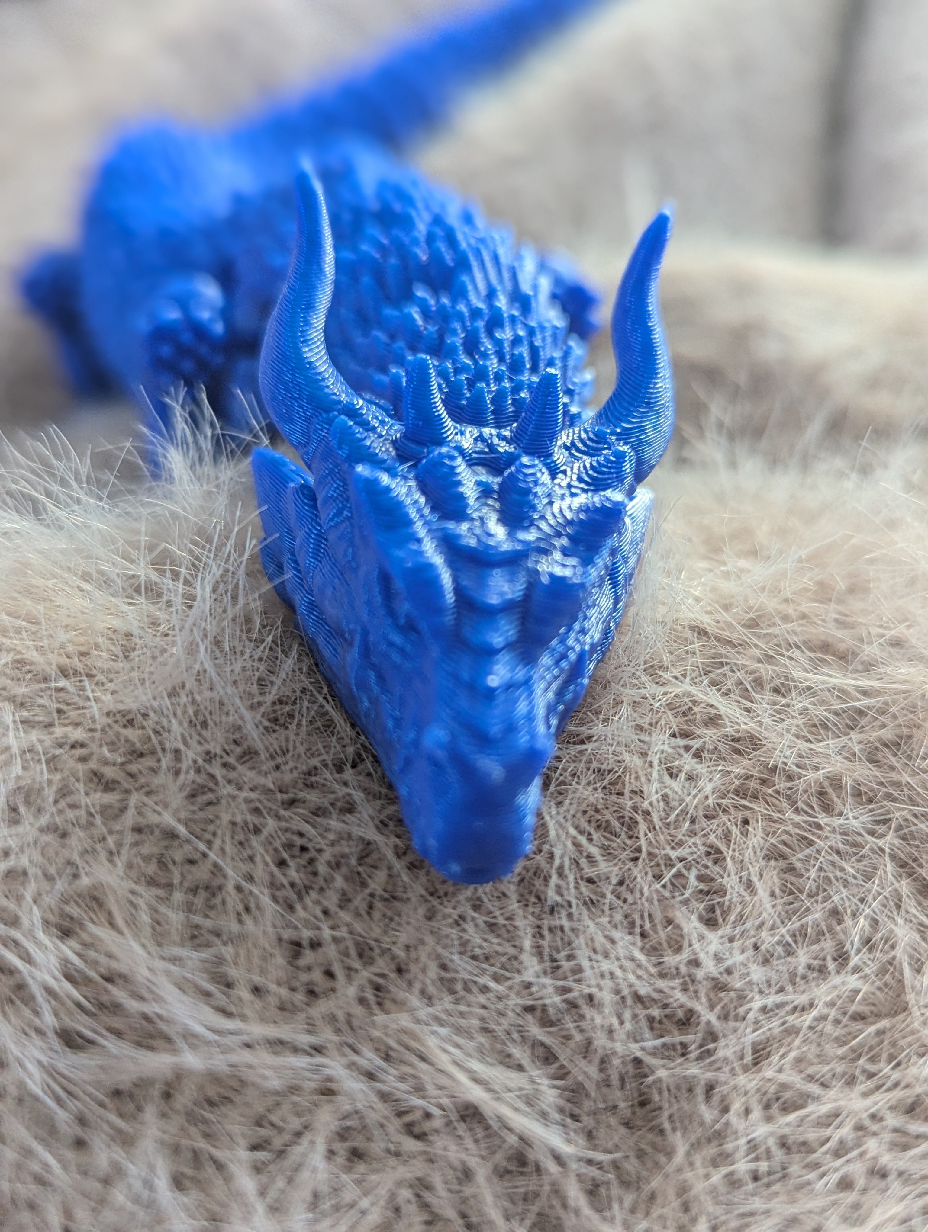 Dragon Blue 3D Print