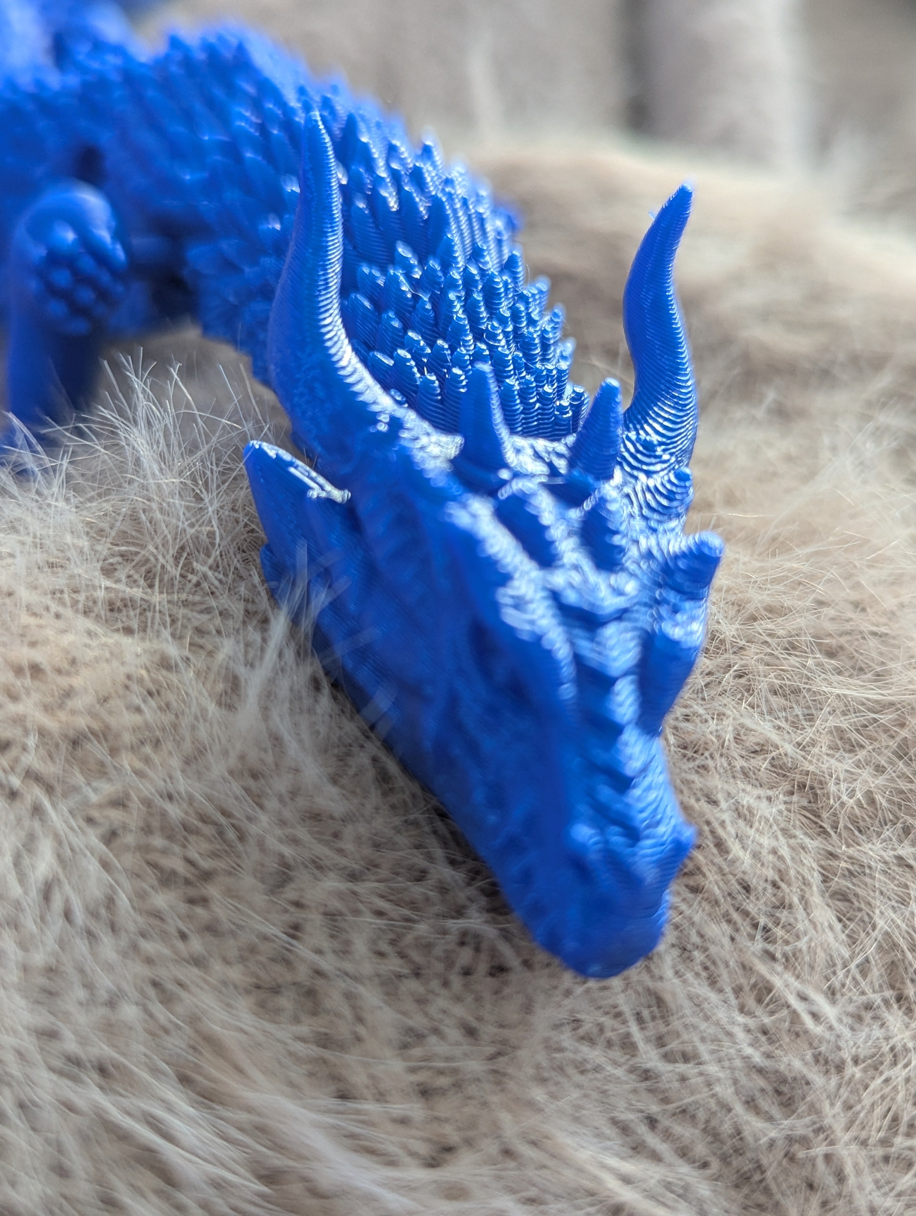 Dragon Blue 3D Print
