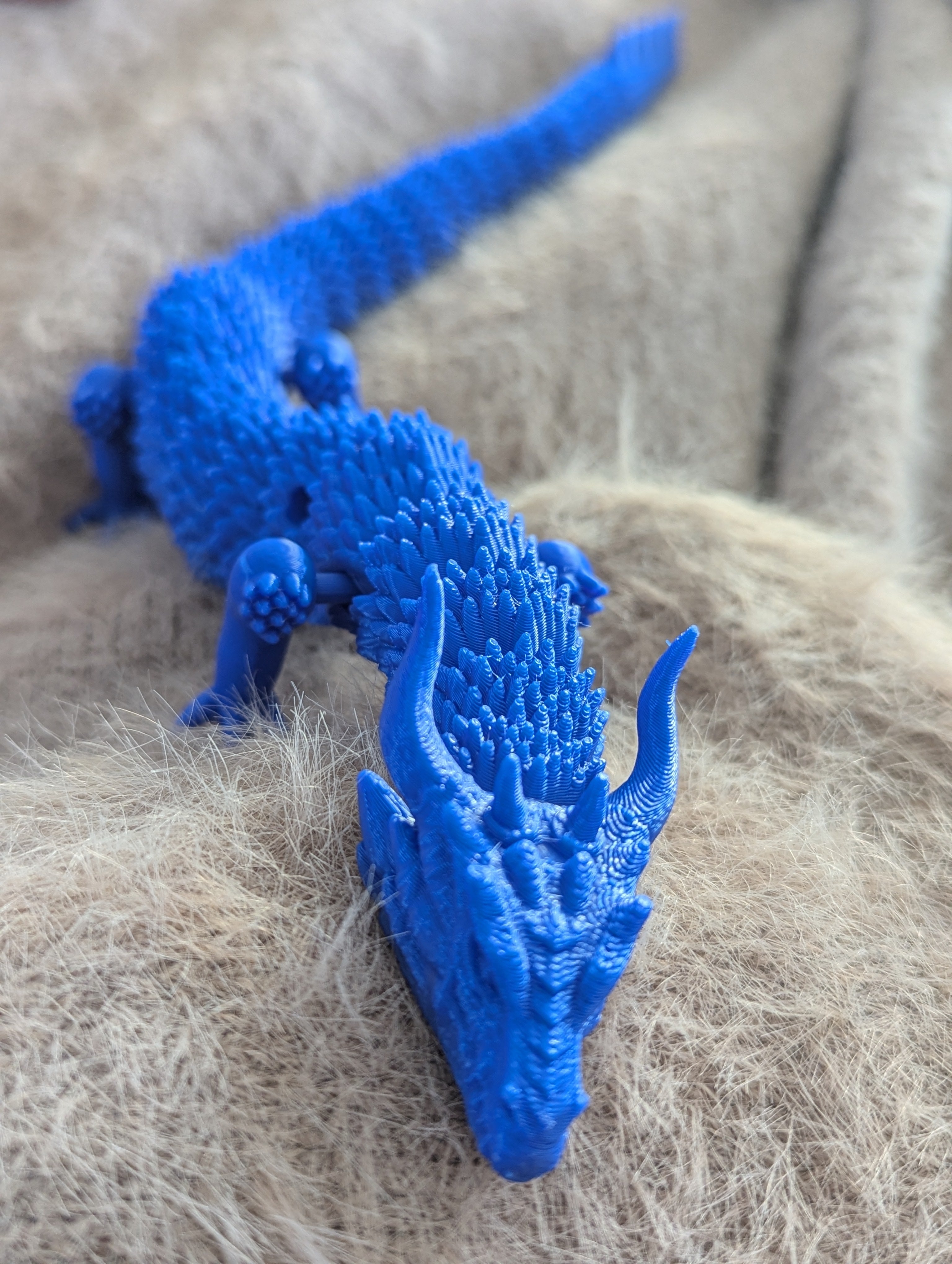 Dragon Blue 3D Print