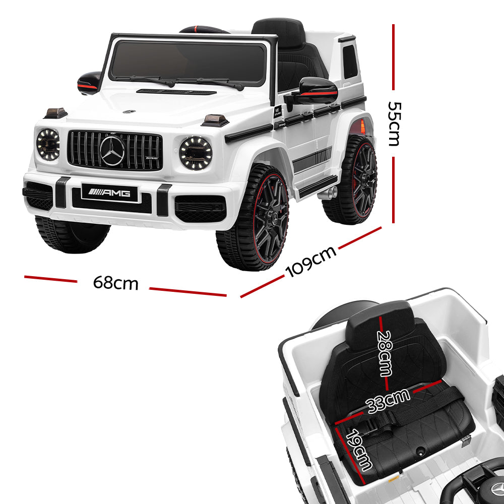 Mercedes-Benz Licensed AMG G63 Remote White