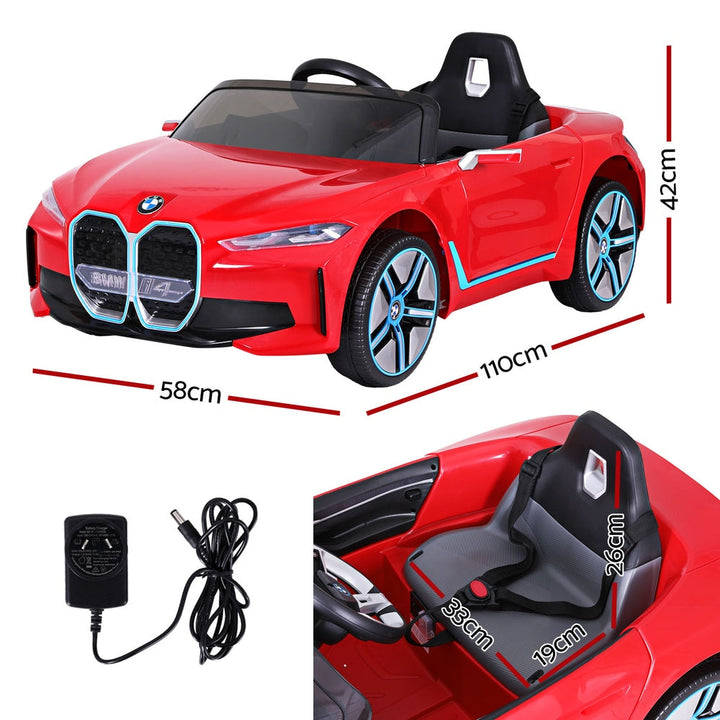 BMW Licensed I4 Sports Remote Control Red