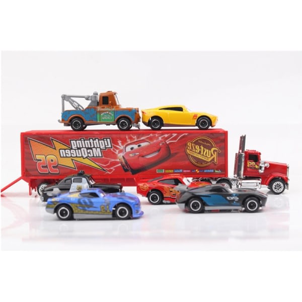 pcs Lightning McQueen Jackson Storm Cruz Mater k Uncle Truck Diecast Meta