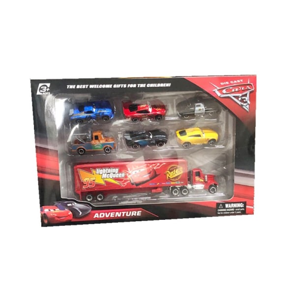 pcs Lightning McQueen Jackson Storm Cruz Mater k Uncle Truck Diecast Meta