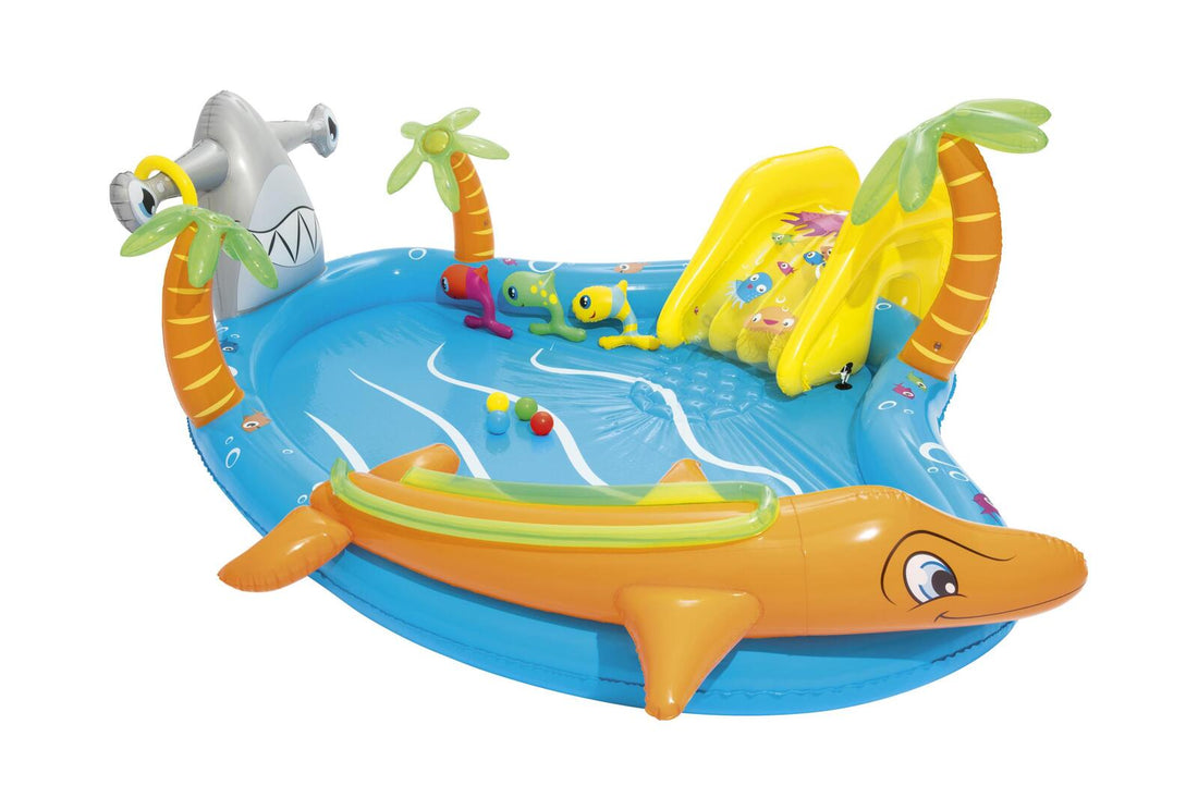 Bestway 273 Lts. Inflatable Sea Life Pool / Slide - 2.8 m x 0.87 m