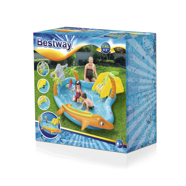 Bestway 273 Lts. Inflatable Sea Life Pool / Slide - 2.8 m x 0.87 m