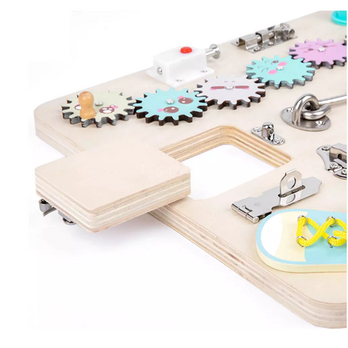 Montessori Sensory Activity Board Learning Preschool