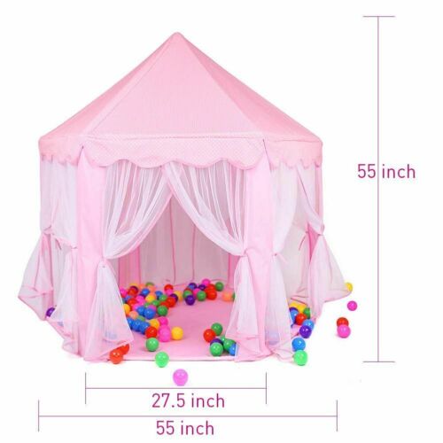 Playhouse Play Tent Pop Up Castle Princess