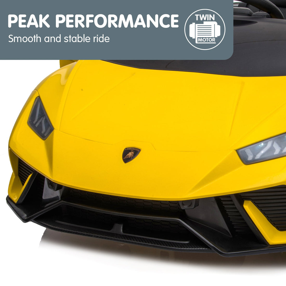 Lamborghini Performante Electric Car Remote Yellow