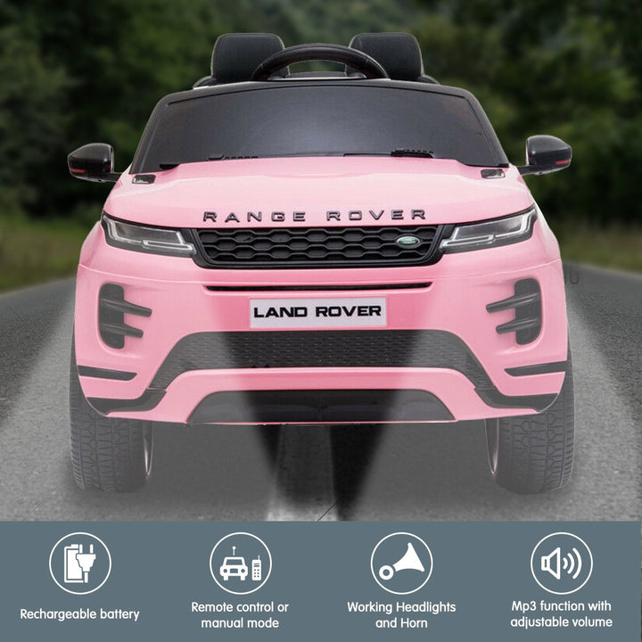 Land Rover Electric Car Remote Pink