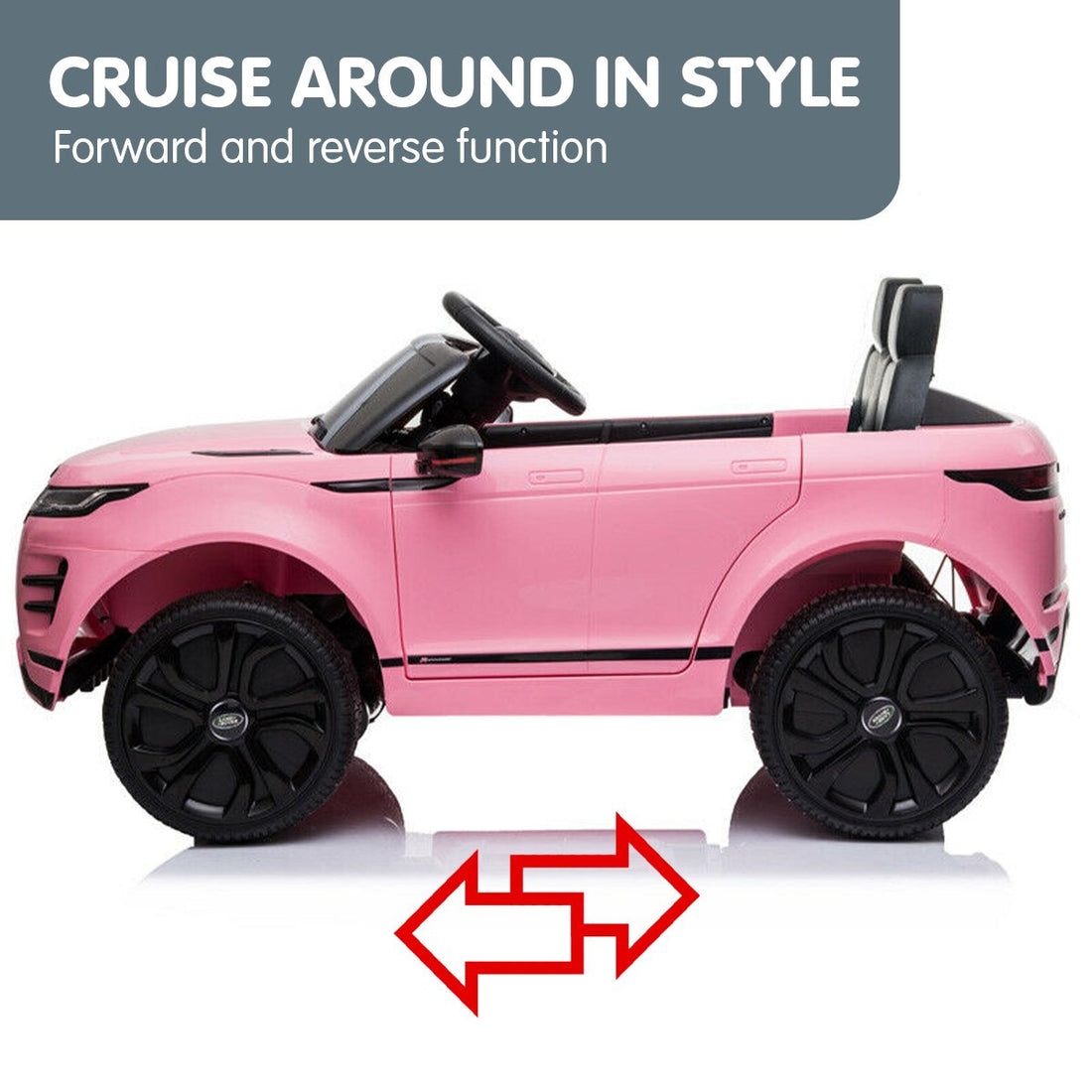 Land Rover Electric Car Remote Pink