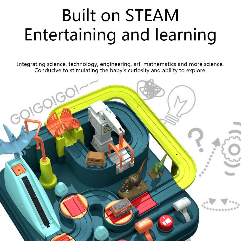 Dinosaur Car Adventure Educational Toy