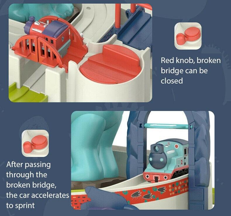 Dinosaur Car Educational Toy Game