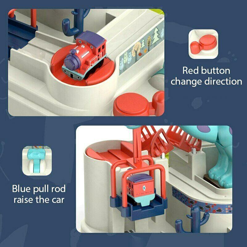 Dinosaur Car Educational Toy Game