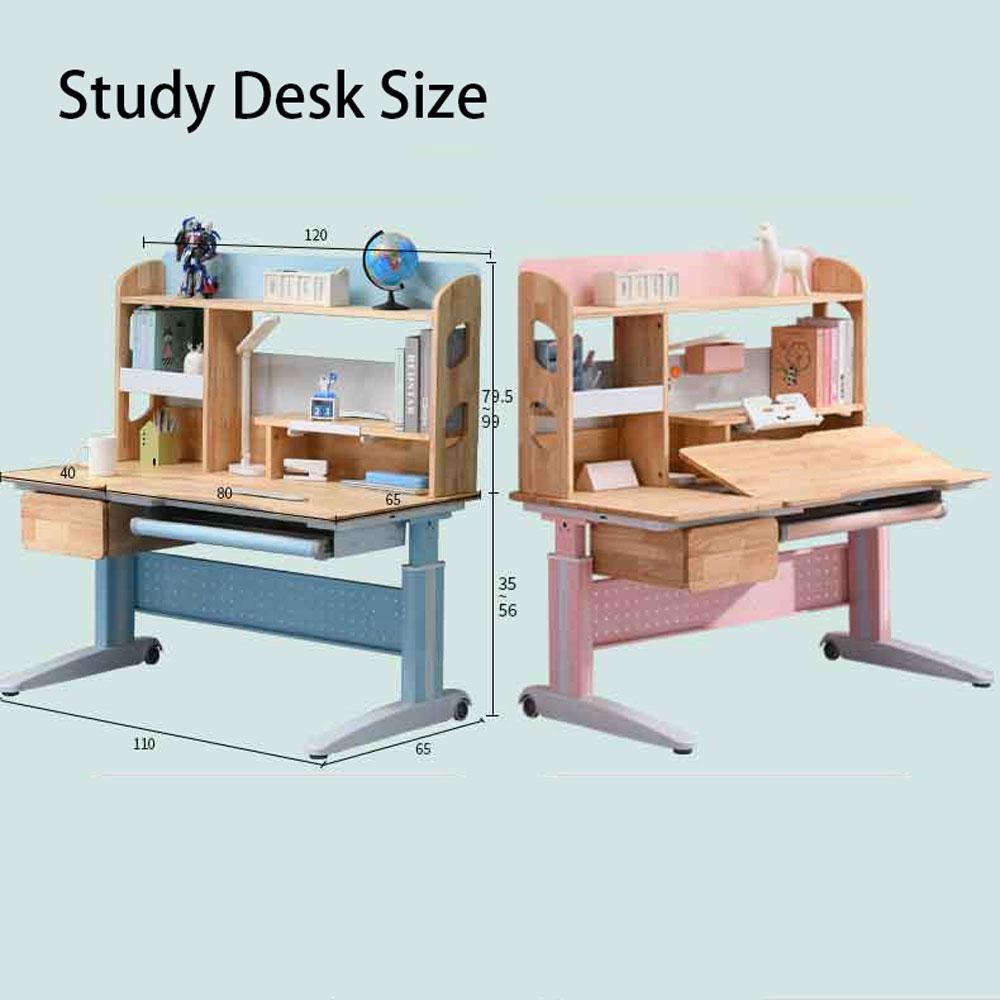 Solid Rubber Height Adjustable Desk