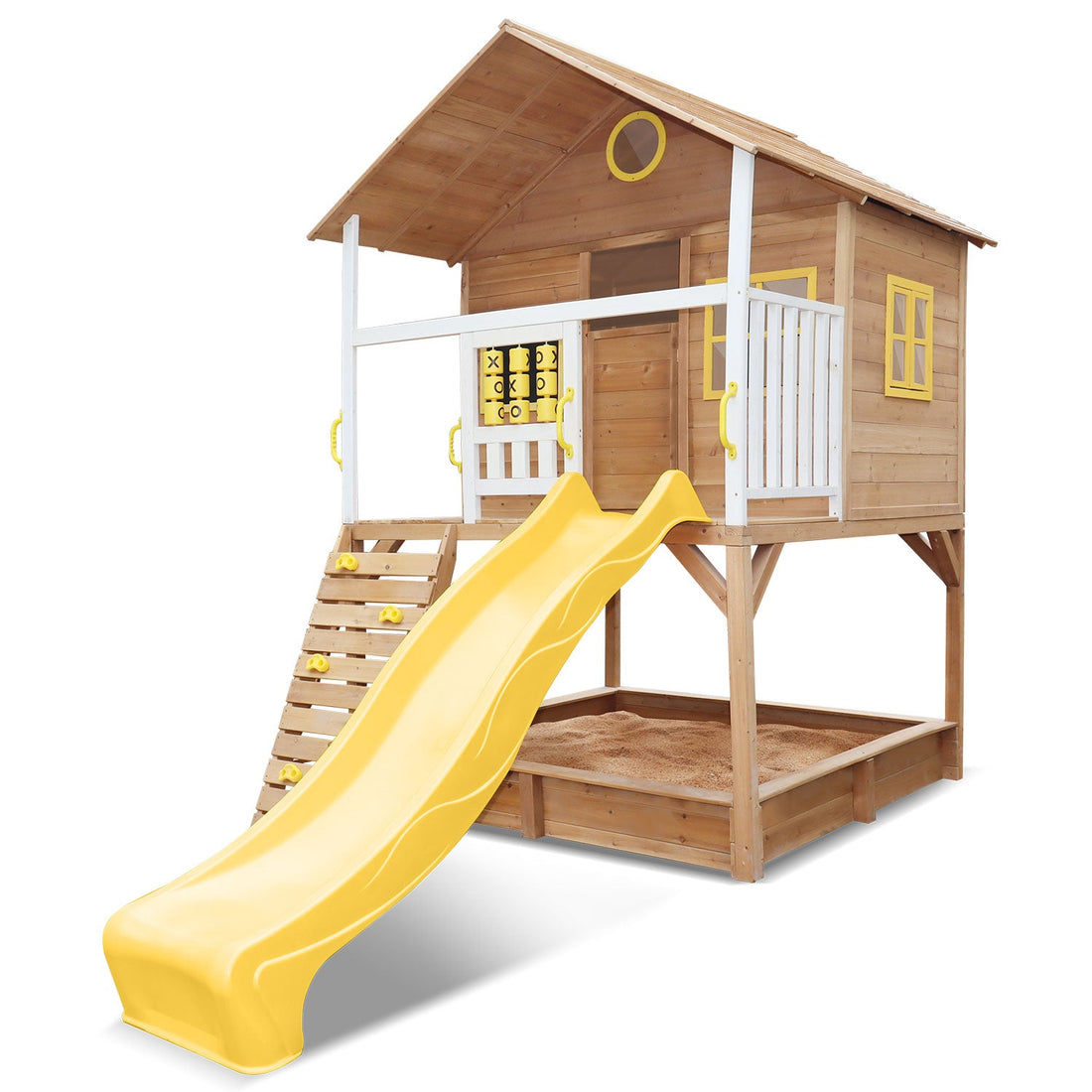 Lifespan Kids Warrigal Cubby House - Yellow Slide