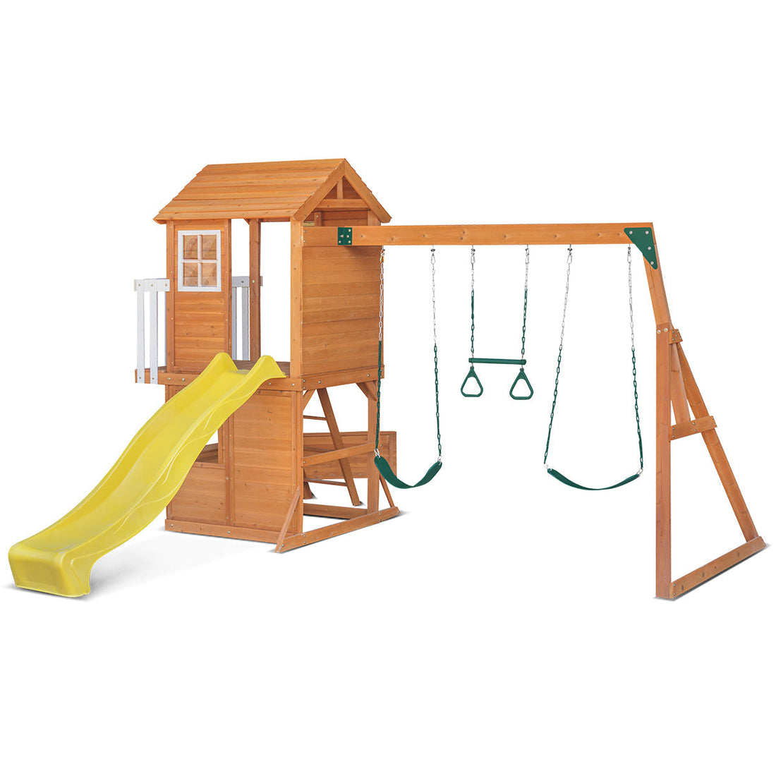 Springlake Play Centre With 2.2m Yellow Slide