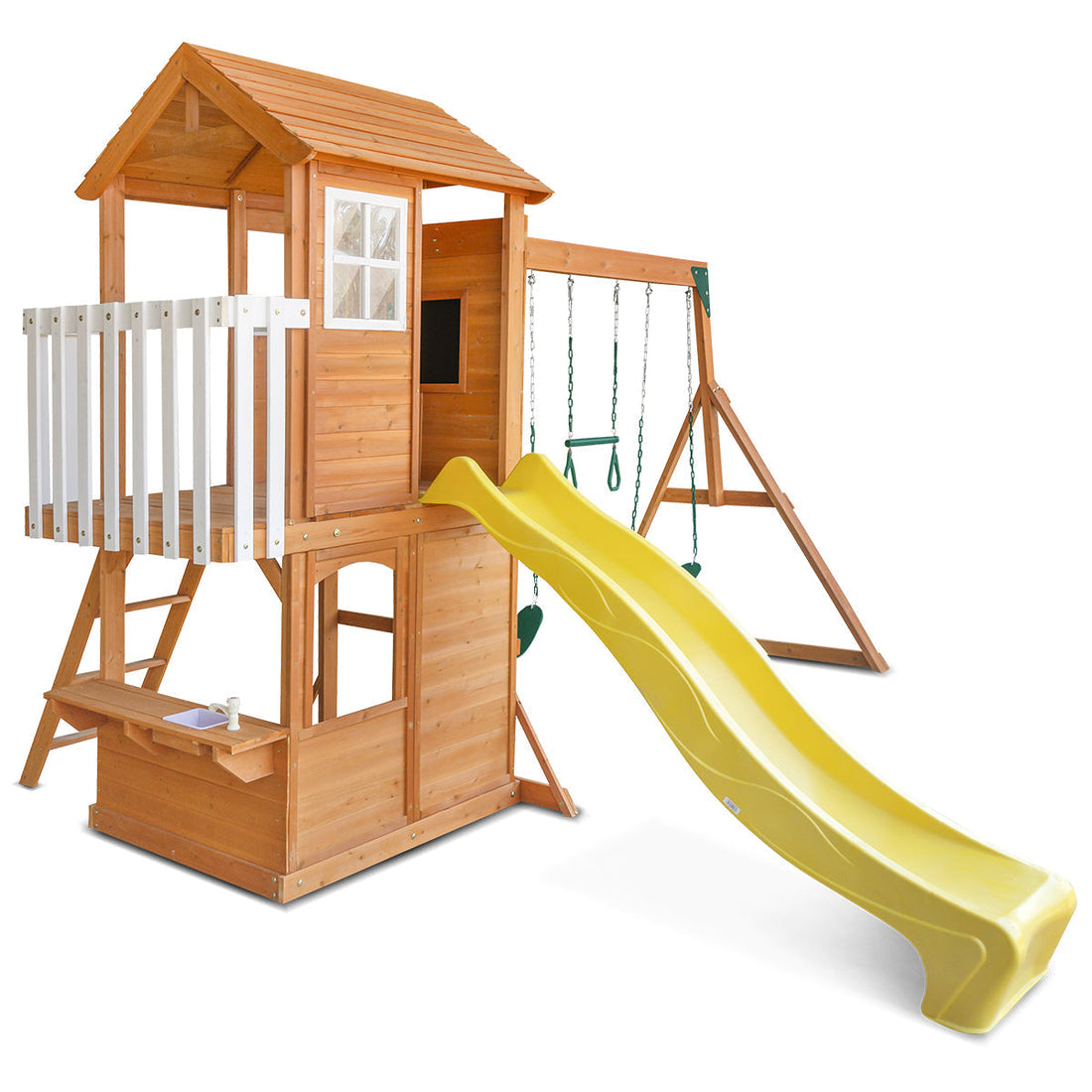 Springlake Play Centre With 2.2m Yellow Slide