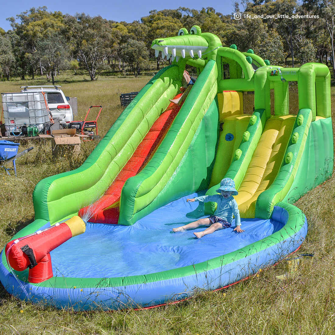 Lifespan Kids Crocadoo Slide & Splash