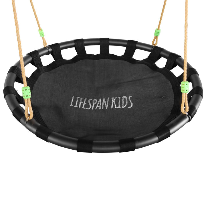 Lifespan Kids Lynx 4 Station Swing Set with Slippery Slide