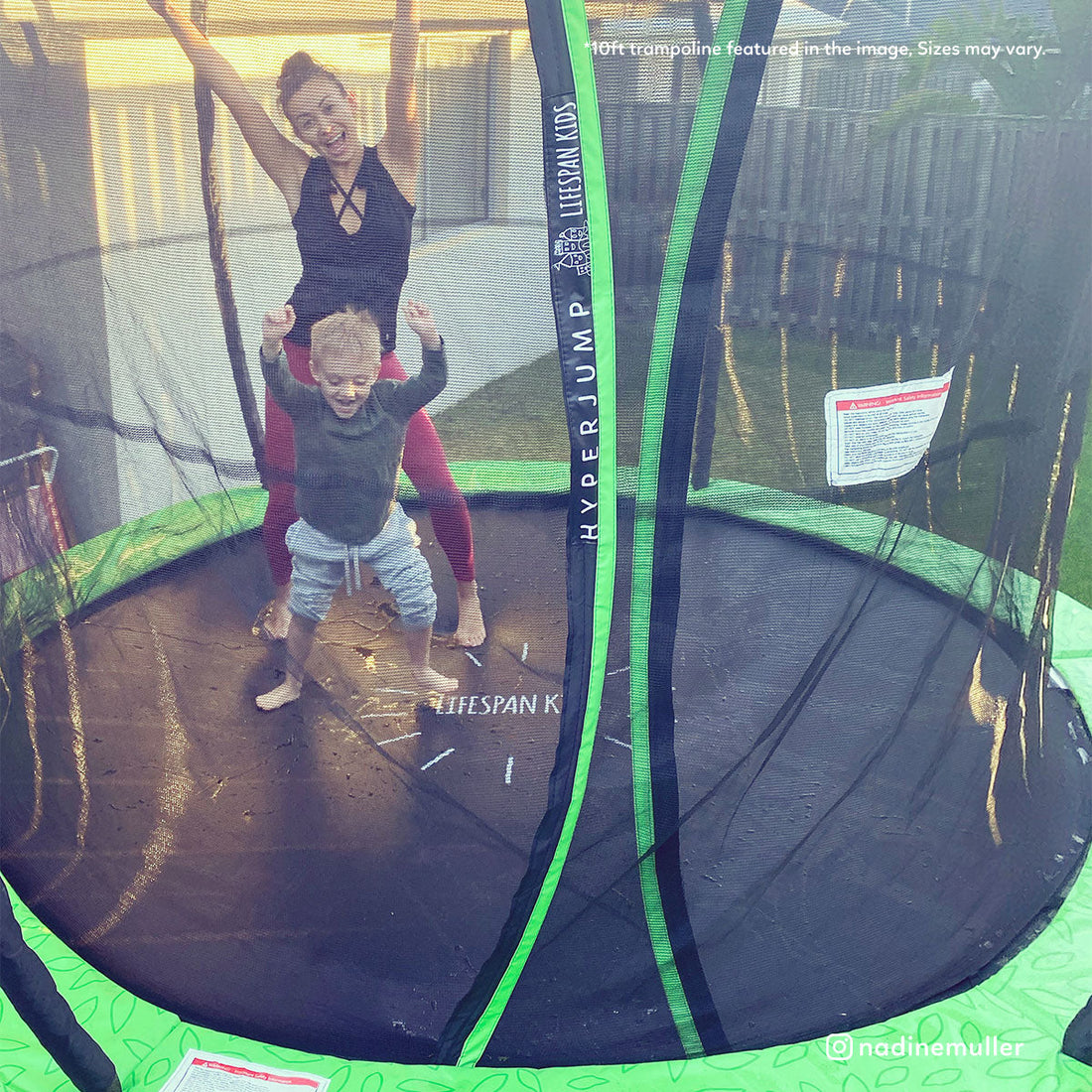 Lifespan Kids HyperJump3 12ft Springless Trampoline