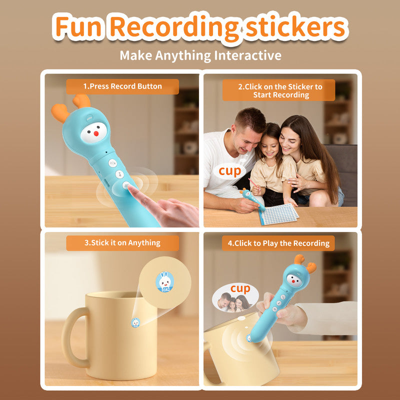 Smart Talking Pen: Learn, Play & Explore with Interactive Fun