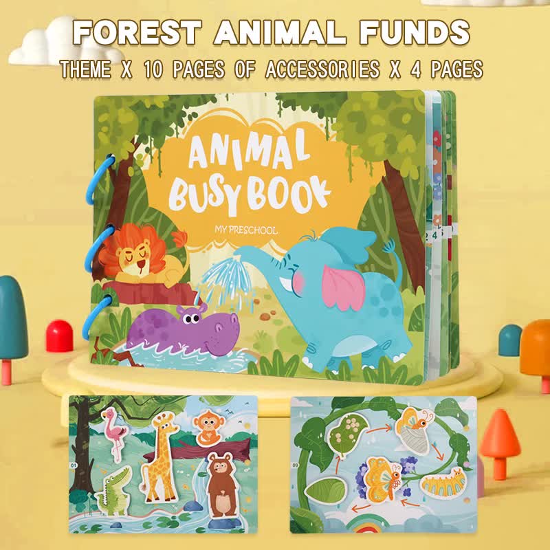 Interactive Busy Book Set - 2-pack