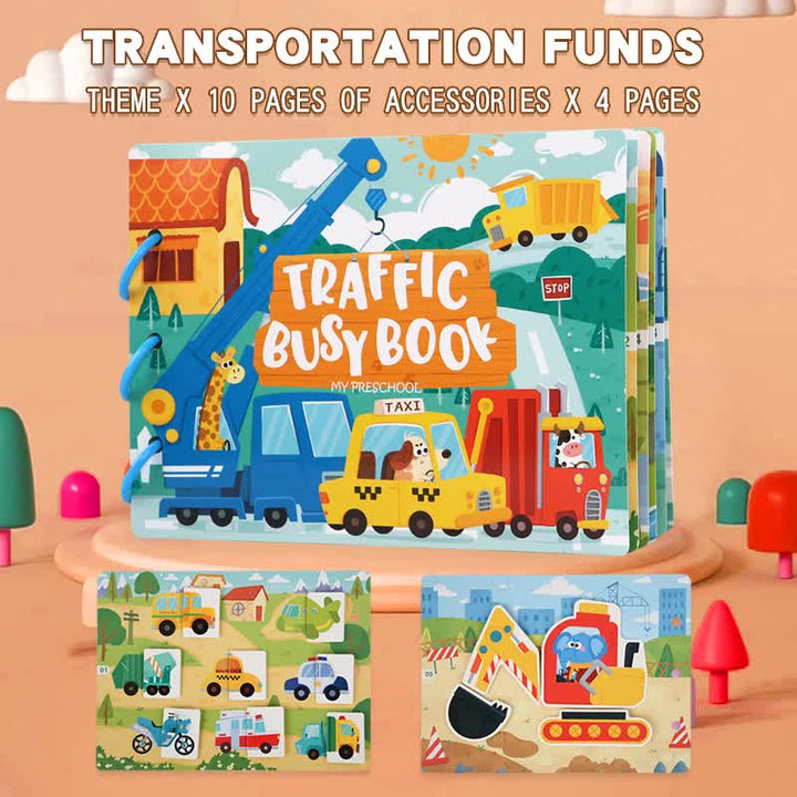 Interactive Busy Book Set - 2-pack