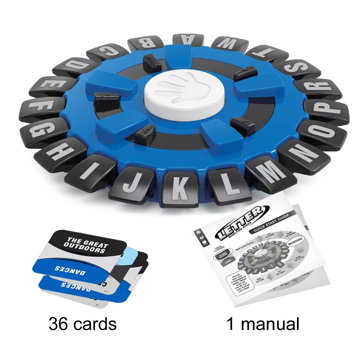 2 Pcs Blue Tapple Words Game