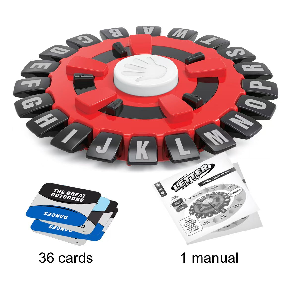 2 Pcs Red Tapple Words Game