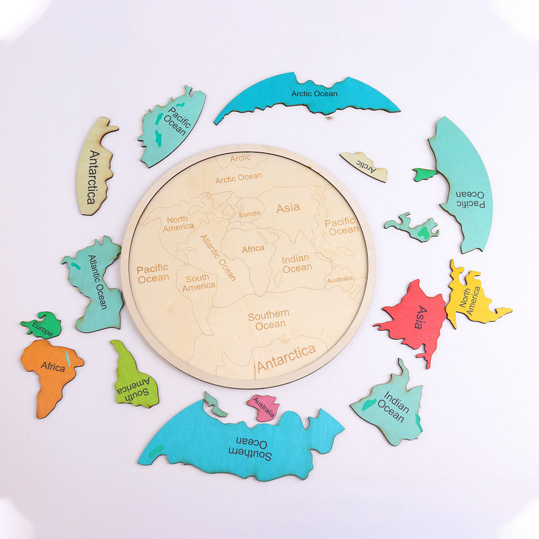 World Map Puzzle